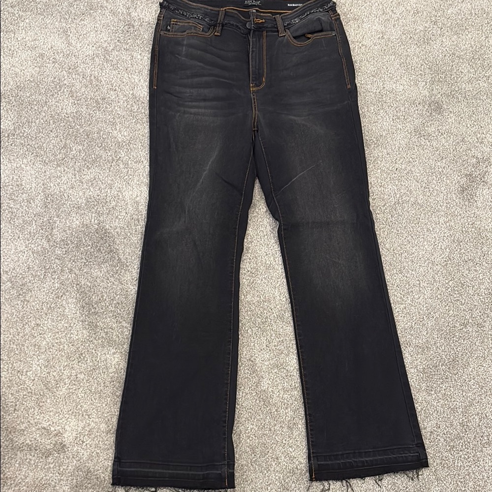 Judy Blue Women's Black Slim Bootcut